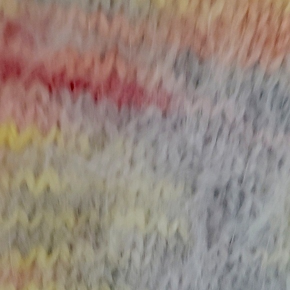 Alpaca Custom Puff Sleeve Sweater Pastel Colors  New - Picture 8 of 9